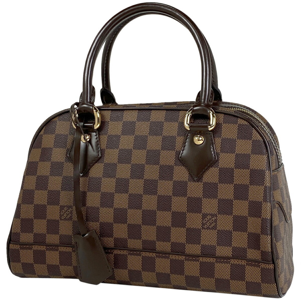 Louis Vuitton Duomo Tote Bag Handbag Damier Brown